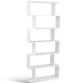 6-Tier S-Shaped  Style Storage Bookshelf - Gallery View 25 of 34