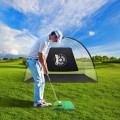 3-in-1 Portable 10 Feet Golf Practice Set - Gallery View 1 of 11