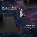 All-in-One Professional Gaming Desk with Cup and Headphone Holder - Gallery View 11 of 12