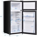 2 Doors Cold-rolled Sheet Compact Refrigerator - Gallery View 3 of 20