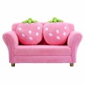 Blue/Pink Kids Strawberry Armrest Chair Sofa - Gallery View 18 of 21