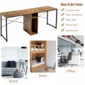 79 Inch Multifunctional Office Desk for 2 Person with Storage - Gallery View 16 of 23