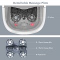 Portable All-In-One Heated Foot Spa Bath Motorized Massager - Gallery View 20 of 40
