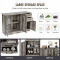 Buffet Server Storage Cabinet with 2-Door Cabinet and 2 Drawers - Gallery View 11 of 31