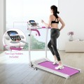 Compact Electric Folding Running and Fitness Treadmill with LED Display - Gallery View 17 of 20