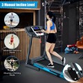 2.25 HP Folding Electric Motorized Power Treadmill Machine with LCD Display - Gallery View 2 of 12