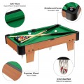 24” Mini Tabletop Pool Table Set Indoor Billiards Table with Accessories - Gallery View 12 of 12