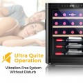 21 Bottle Compressor Wine Cooler Refrigerator with Digital Control - Gallery View 8 of 10