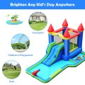 Kids Inflatable Bounce House Water Slide without Blower - Gallery View 11 of 12