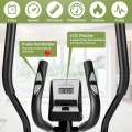 Adjustable Magnetic Elliptical Fitness Trainer with LCD Monitor and Phone Holder - Gallery View 9 of 12