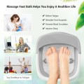 Foot Spa Bath Motorized Massager with Heat Red Light