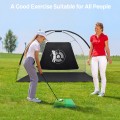 3-in-1 Portable 10 Feet Golf Practice Set - Gallery View 6 of 11