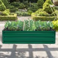 40 Inch x 32 Inch Patio Raised Garden Bed for Vegetable Flower Planting