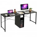 79 Inch Multifunctional Office Desk for 2 Person with Storage - Gallery View 8 of 23