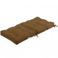 Tufted Patio High Back Chair Cushion with Non-Slip String Ties - Gallery View 68 of 81