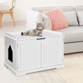 Cat Litter Box Enclosure with Double Doors for Large Cat and Kitty - Gallery View 26 of 40