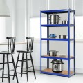 72 Inch Storage Rack with 5 Adjustable Shelves for Books Kitchenware - Gallery View 11 of 45
