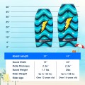 Lightweight Bodyboard with Wrist Leash for Kids and Adults - Gallery View 13 of 18
