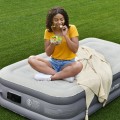 Portable Fast Inflation Air Bed with Built-in Pump for Home Camping - Gallery View 1 of 12