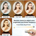 Hollywood Vanity Lighted Makeup Mirror Remote Control 4 Color Dimming - Gallery View 9 of 31