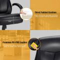 500 Pounds High Back Adjustable Leather Office Chair