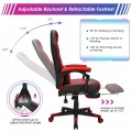 Computer Massage Gaming Recliner Chair with Footrest