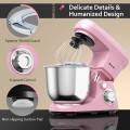 5.3 Qt Stand Kitchen Food Mixer 6 Speed with Dough Hook Beater - Gallery View 24 of 36
