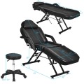 Massage Tattoo Facial Beauty Spa Salon Bed with Stool - Gallery View 4 of 20