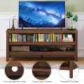 3-Tier TV Stand for TV's up to 45 Inch with Storage Shelves