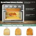19 Qt Dehydrate Convection Air Fryer Toaster Oven with 5 Accessories - Gallery View 8 of 24