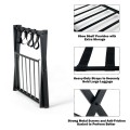 Set of 2 Folding Metal Luggage Rack Suitcase - Gallery View 12 of 12
