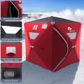 2-person Portable Pop-up Ice Shelter Fishing Tent with Bag