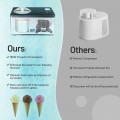 2.1 Quart Ice Cream Maker with LCD Timer Control