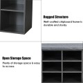 10-Cube Organizer Shoe Storage Bench with Cushion for Entryway - Gallery View 24 of 49