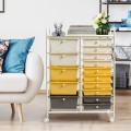 15-Drawer Utility Rolling Organizer Cart Multi-Use Storage - Gallery View 42 of 50