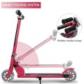 Folding Aluminum Kids Kick Scooter with LED - Gallery View 20 of 34