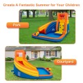 Inflatable Water Bouncer House with Climbing Wall and withour Blower