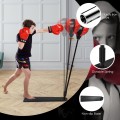 Kids Punching Bag with Adjustable Stand and Boxing Gloves - Gallery View 8 of 12