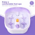 4 Rollers Bubble Heating Foot Spa Massager - Gallery View 9 of 10