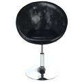 1 Piece Adjustable Modern Swivel Round Tufted - Gallery View 7 of 24