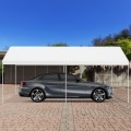 10 x 20 Feet Steel Frame Portable Car Canopy Shelter - Gallery View 1 of 12