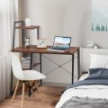 Compact Computer Desk Workstation with 4 Tier Shelves for Home and Office - Gallery View 19 of 24