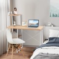 Compact Computer Desk Workstation with 4 Tier Shelves for Home and Office - Gallery View 7 of 24
