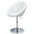 1 Piece Adjustable Modern Swivel Round Tufted - Gallery View 15 of 24
