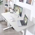 47 Inch Universal One-Piece Office Tabletop for Standard and Sit to Stand Desk Frame - Gallery View 7 of 9