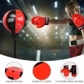 Kids Punching Bag with Adjustable Stand and Boxing Gloves - Gallery View 10 of 12