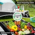 Portable Camp Kitchen and Sink Table - Gallery View 2 of 12
