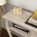 Console Hall Table with Storage Drawer and Shelf - Gallery View 8 of 34