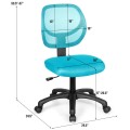 Low-back Computer Task Office Desk Chair with Swivel Casters - Gallery View 28 of 33
