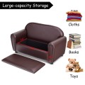 Kids Sofa Armrest Chair with Storage Function - Gallery View 9 of 12